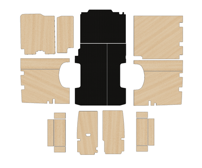 Volkswagen Crafter 2017-Present  - Full Ply Lining Kit