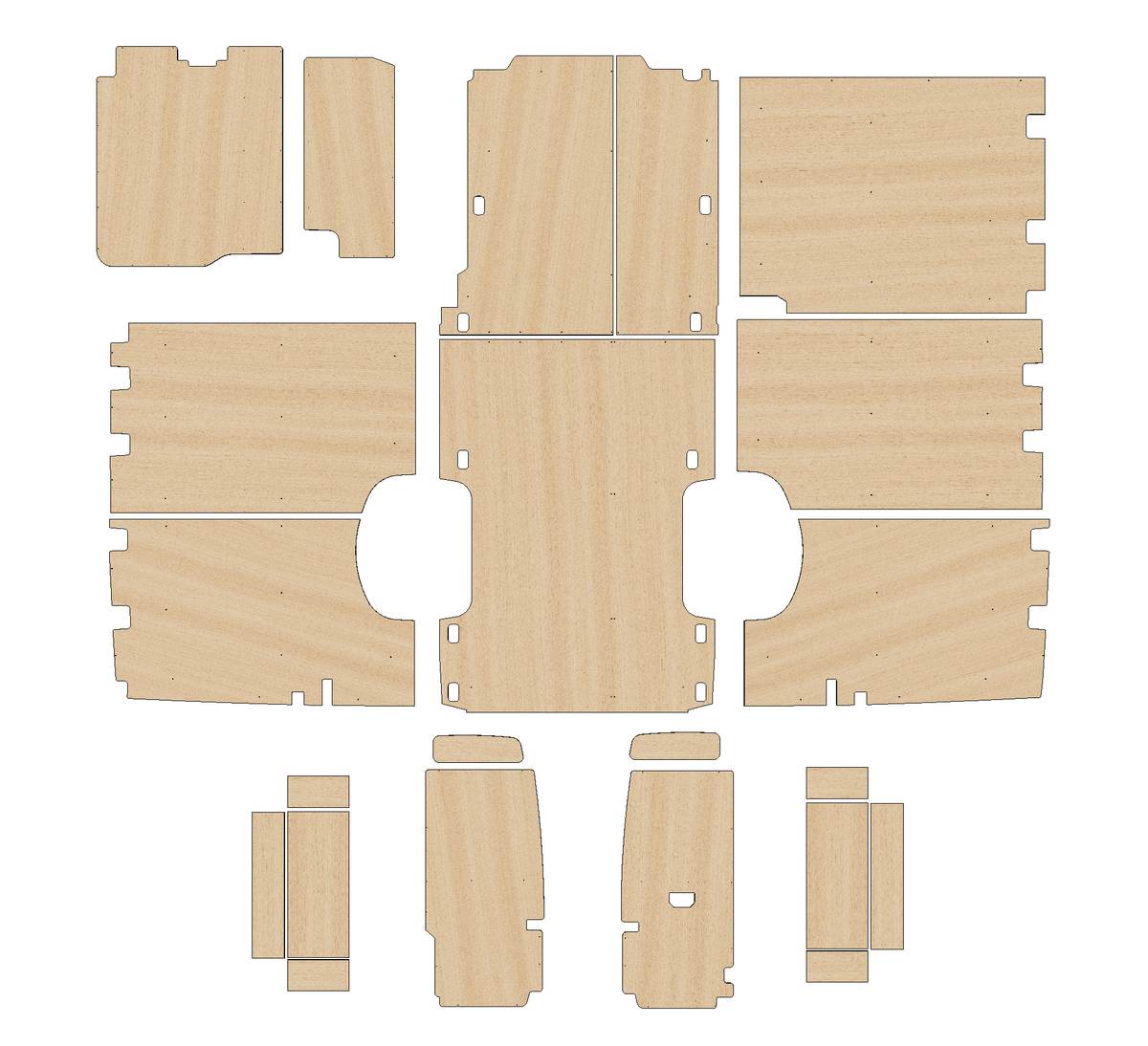 Volkswagen Crafter 2017-Present  - Full Ply Lining Kit