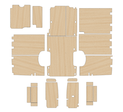 Volkswagen Crafter 2017-Present  - Full Ply Lining Kit