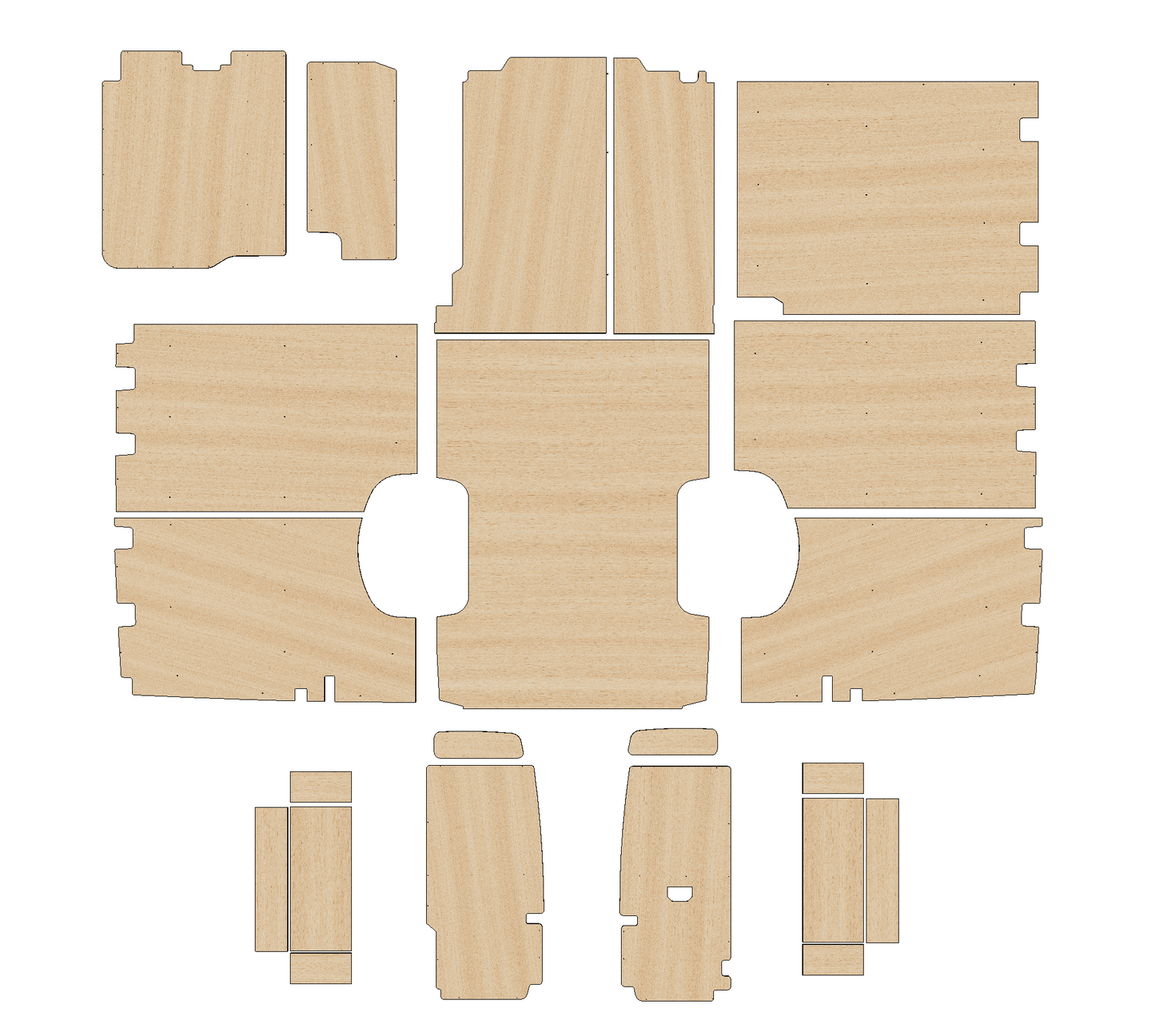 Volkswagen Crafter 2017-Present  - Full Ply Lining Kit