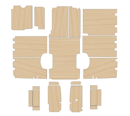 Volkswagen Crafter 2017-Present  - Full Ply Lining Kit