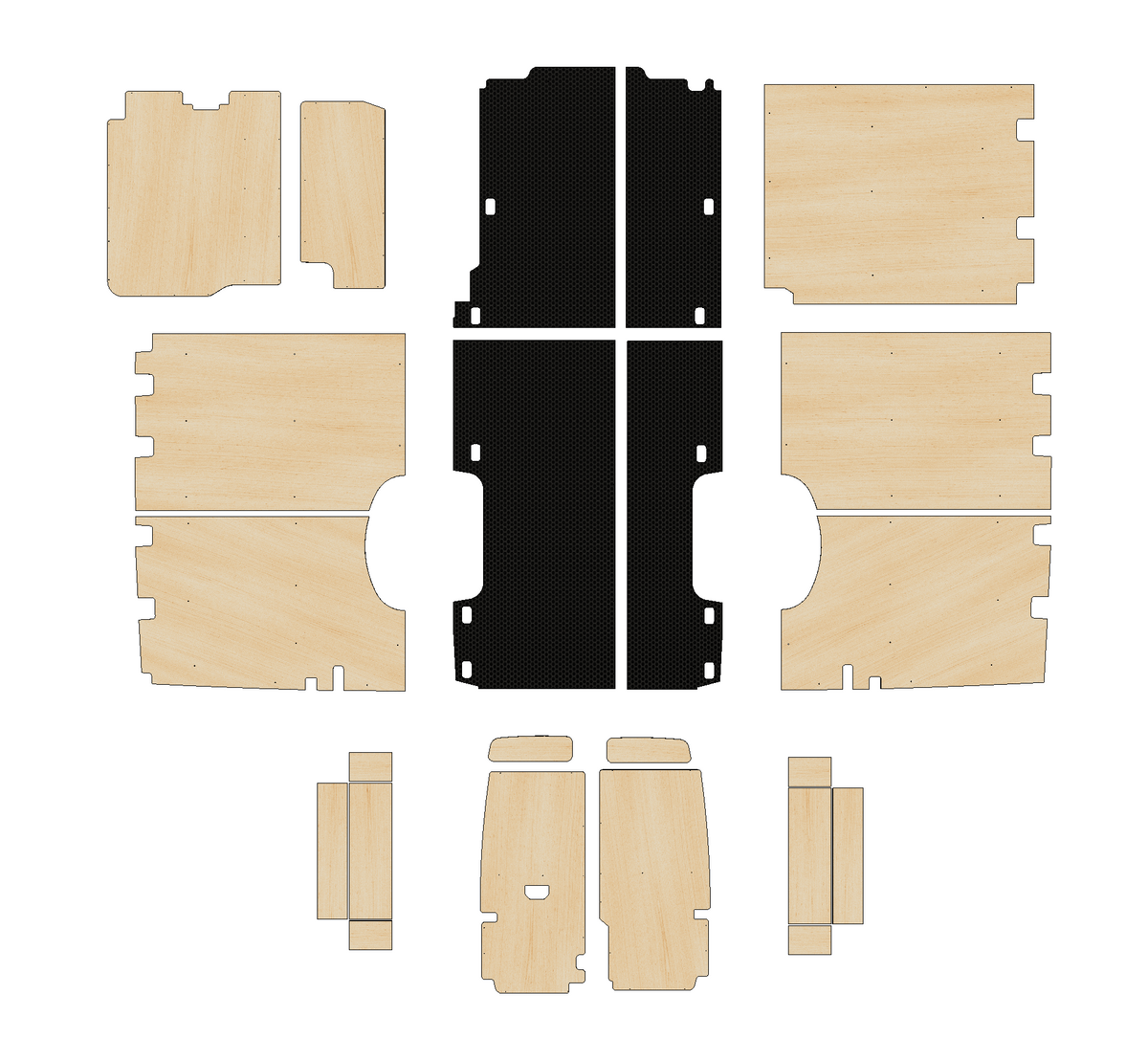 Volkswagen Crafter 2017-Present  - Full Ply Lining Kit
