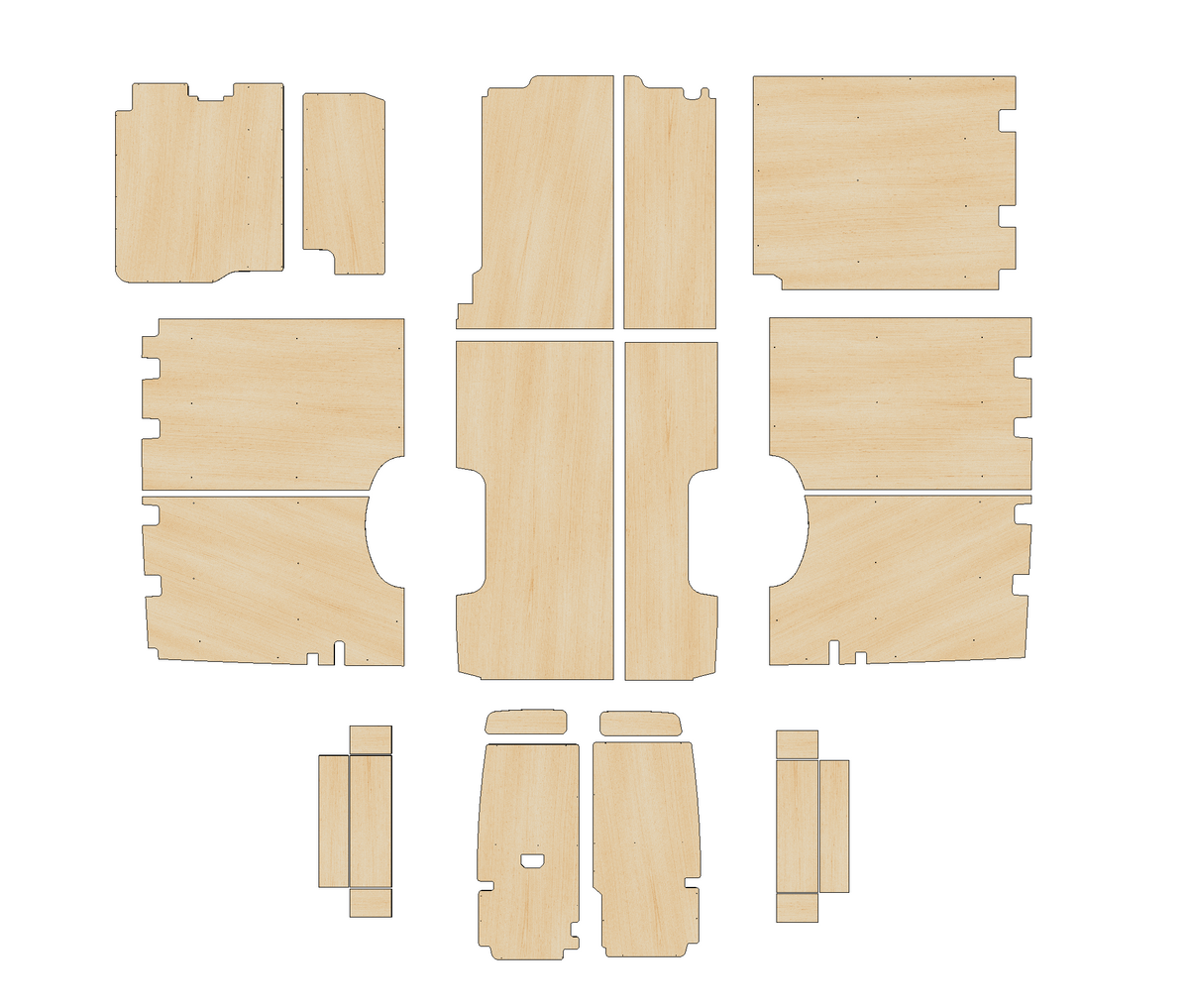 Volkswagen Crafter 2017-Present  - Full Ply Lining Kit