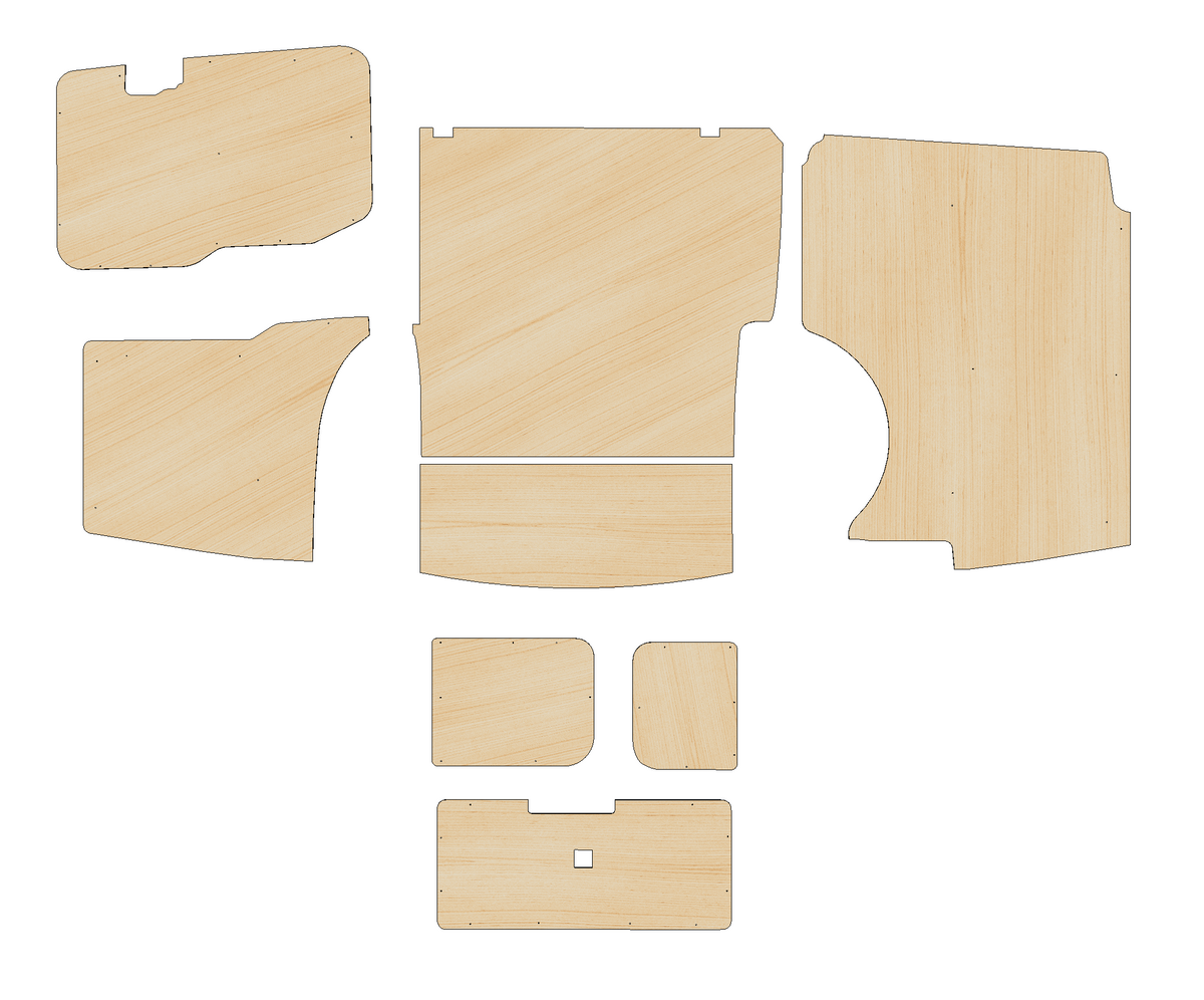 Volkswagen Caddy 2010-2020  - Full Ply Lining Kit