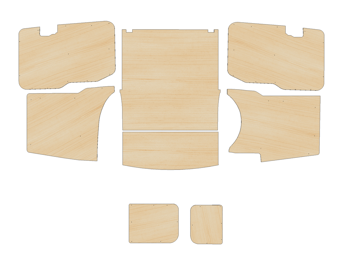 Volkswagen Caddy 2010-2020  - Full Ply Lining Kit