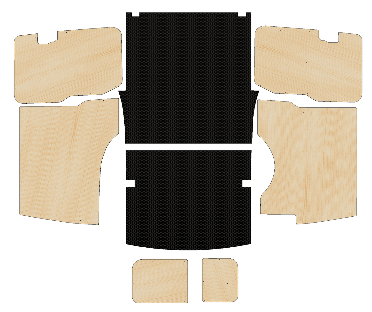 Volkswagen Caddy Maxi 2007-2020  - Full Ply Lining Kit