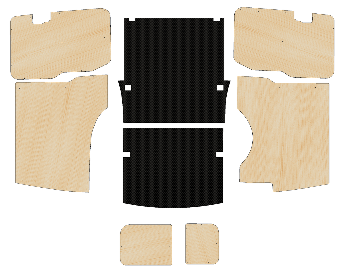 Volkswagen Caddy Maxi 2007-2020  - Full Ply Lining Kit