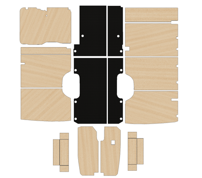 Mercedes Sprinter 2018-Present - Full Ply Lining Kit
