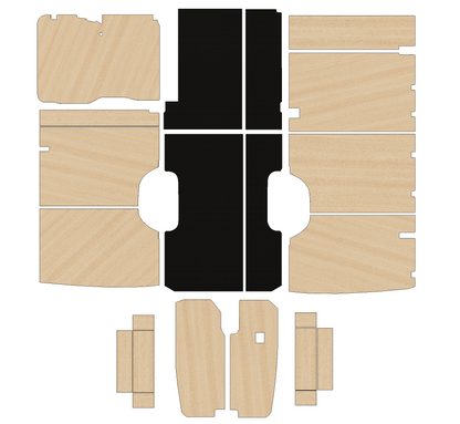 Mercedes Sprinter 2018-Present - Full Ply Lining Kit