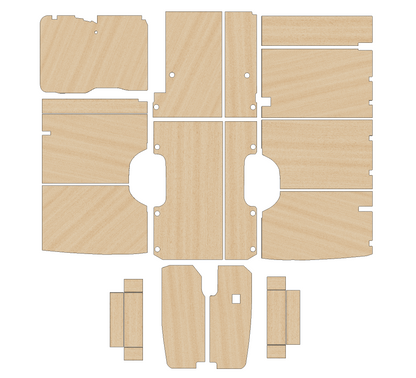 Mercedes Sprinter 2018-Present - Full Ply Lining Kit