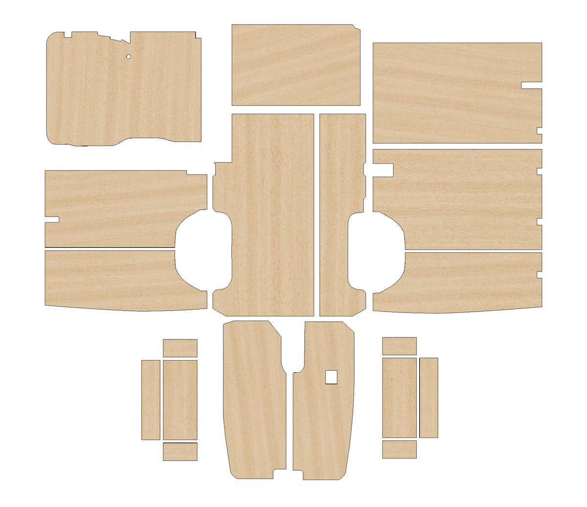 Mercedes Sprinter 2018-Present - Full Ply Lining Kit
