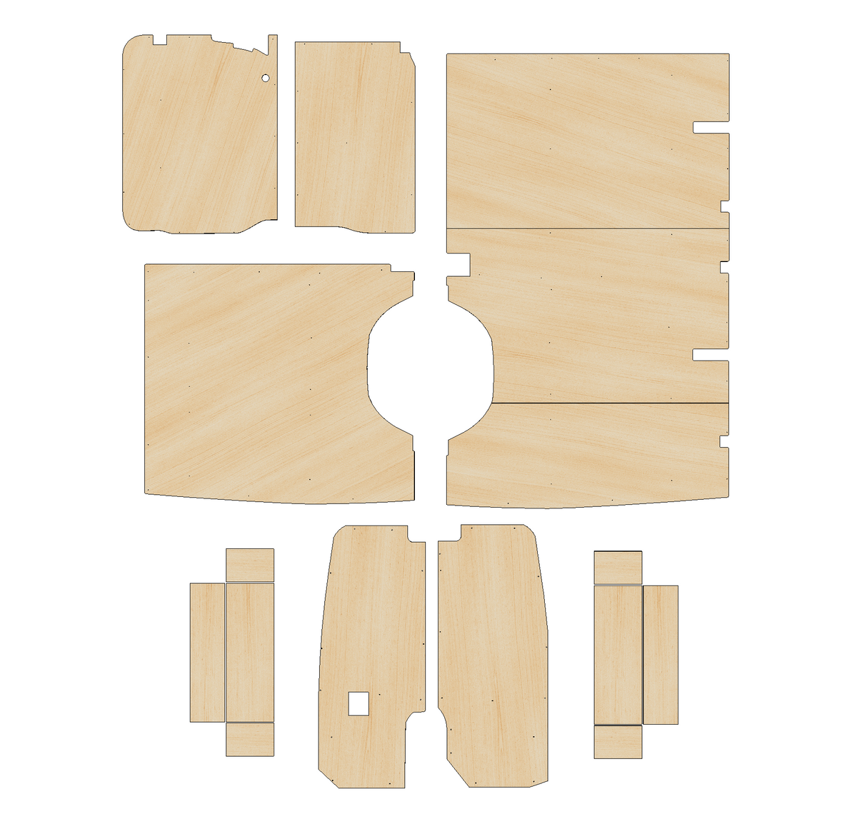 Mercedes Sprinter 2018-Present - Full Ply Lining Kit