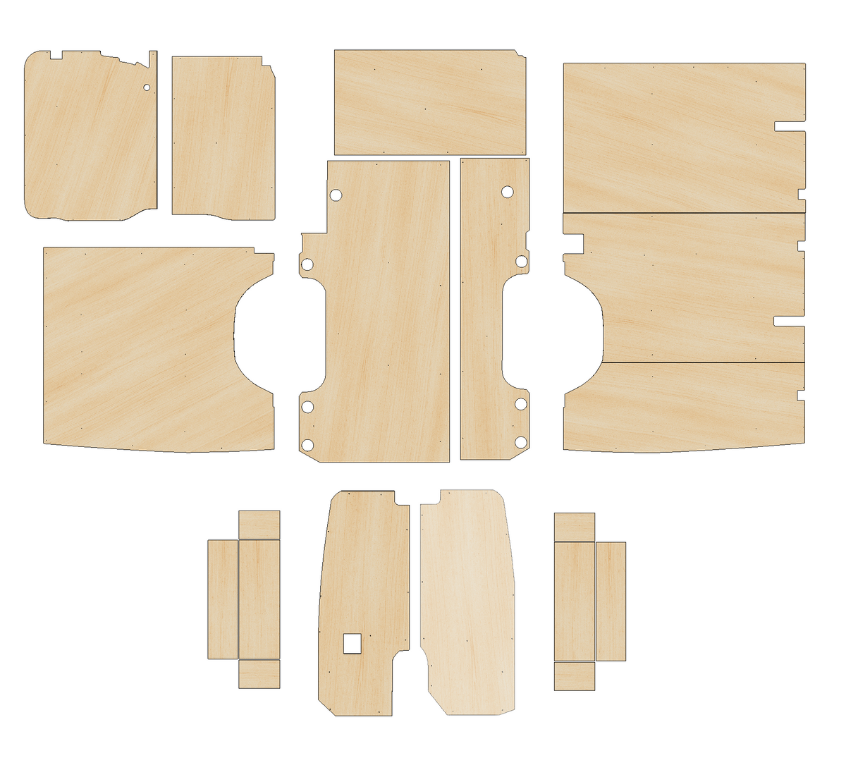Mercedes Sprinter 2018-Present - Full Ply Lining Kit