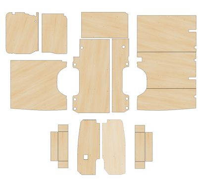 Mercedes Sprinter 2018-Present - Full Ply Lining Kit