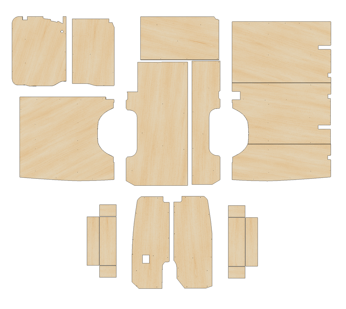 Mercedes Sprinter 2018-Present - Full Ply Lining Kit