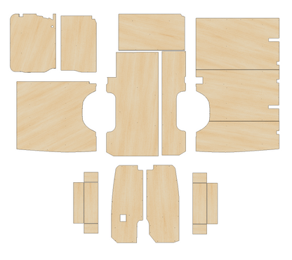 Mercedes Sprinter 2018-Present - Full Ply Lining Kit
