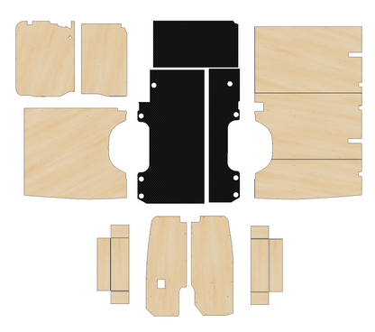 Mercedes Sprinter 2018-Present - Full Ply Lining Kit