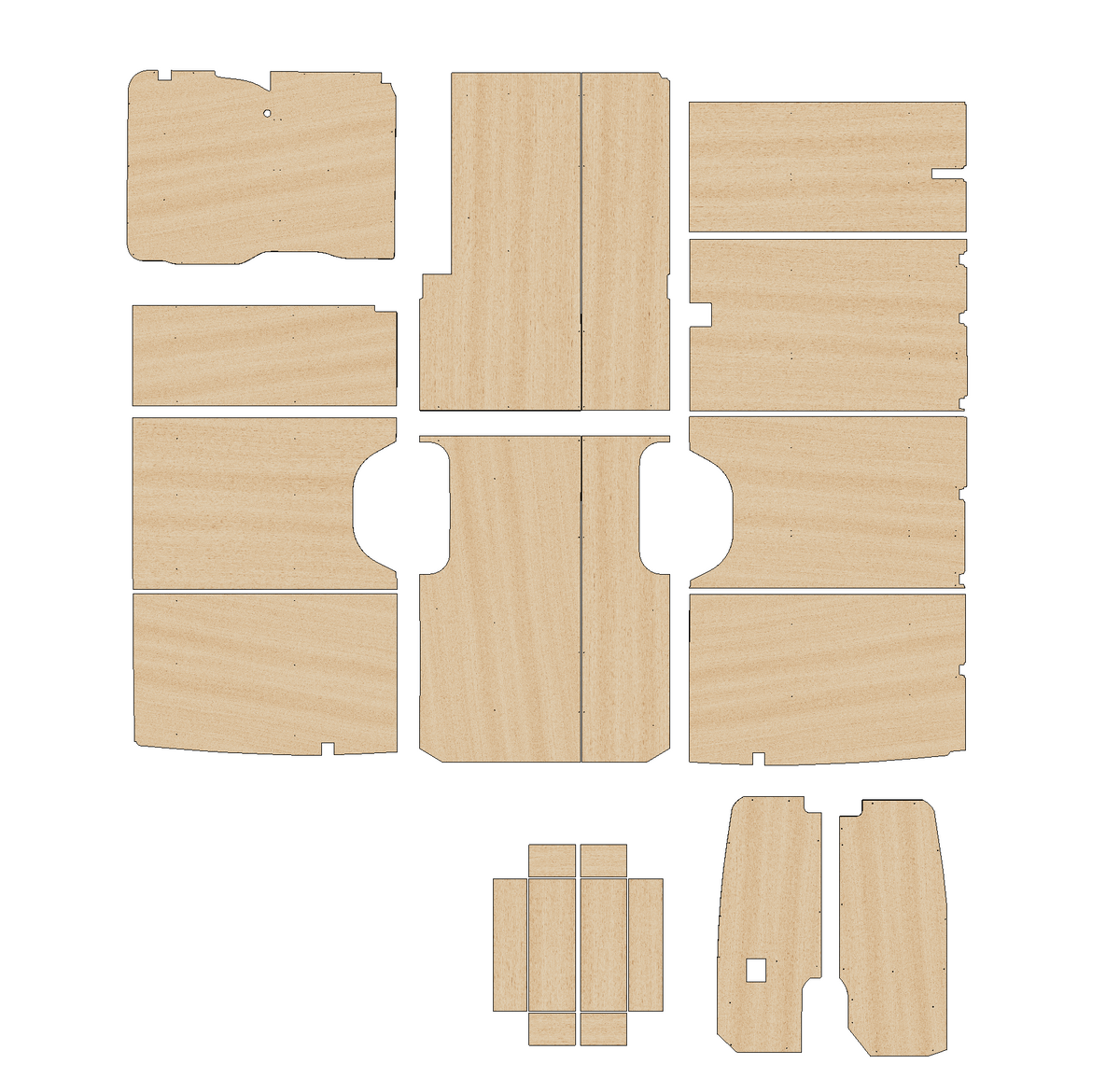 Mercedes Sprinter 2018-Present - Full Ply Lining Kit