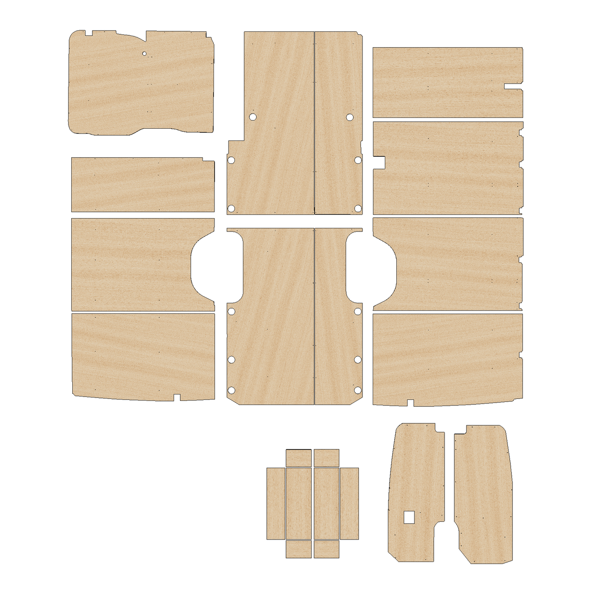 Mercedes Sprinter 2018-Present - Full Ply Lining Kit