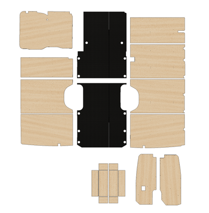 Mercedes Sprinter 2018-Present - Full Ply Lining Kit
