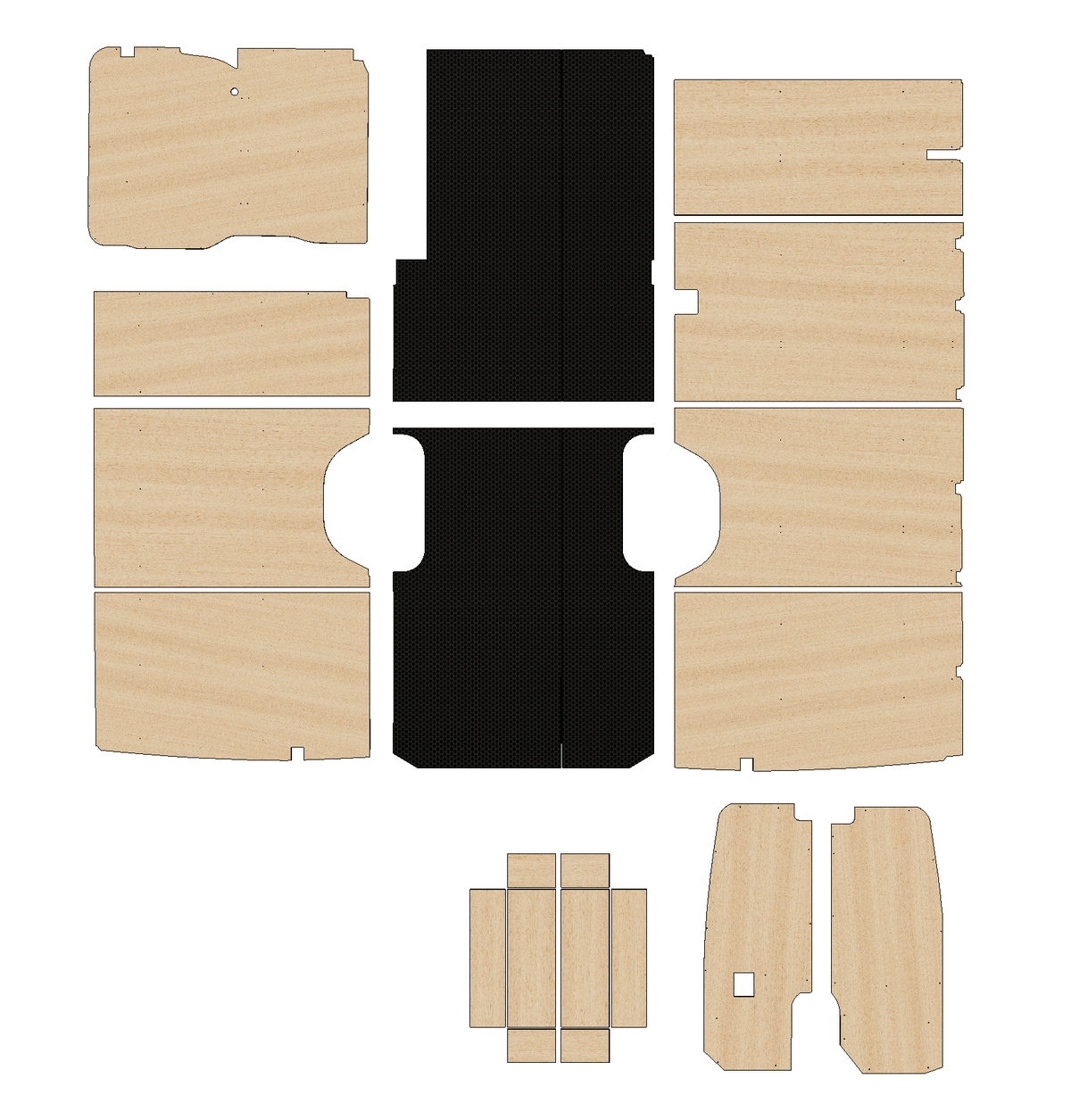 Mercedes Sprinter 2018-Present - Full Ply Lining Kit