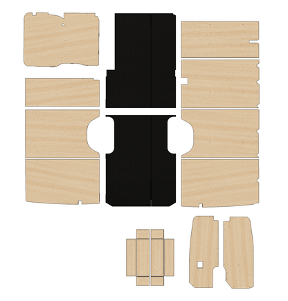 Mercedes Sprinter 2018-Present - Full Ply Lining Kit