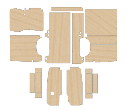 Mercedes Sprinter 2018-Present - Full Ply Lining Kit
