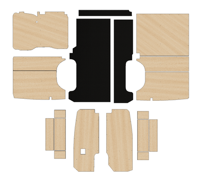 Mercedes Sprinter 2018-Present - Full Ply Lining Kit