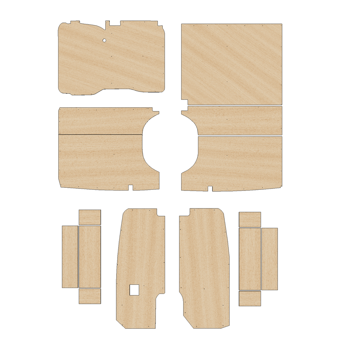 Mercedes Sprinter 2018-Present - Full Ply Lining Kit