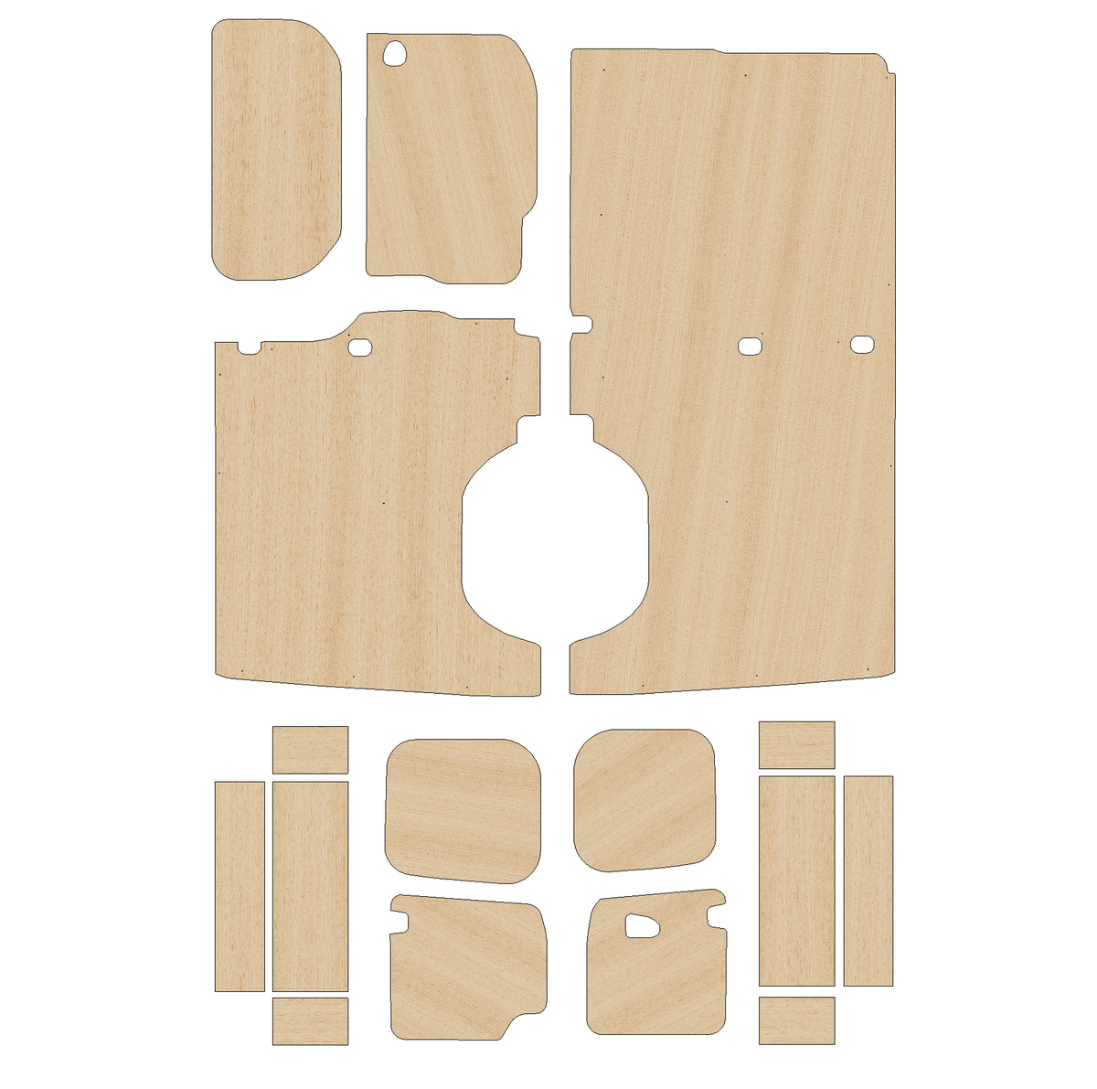 Vauxhall Vivaro 2014-2019  - Full Ply Lining Kit