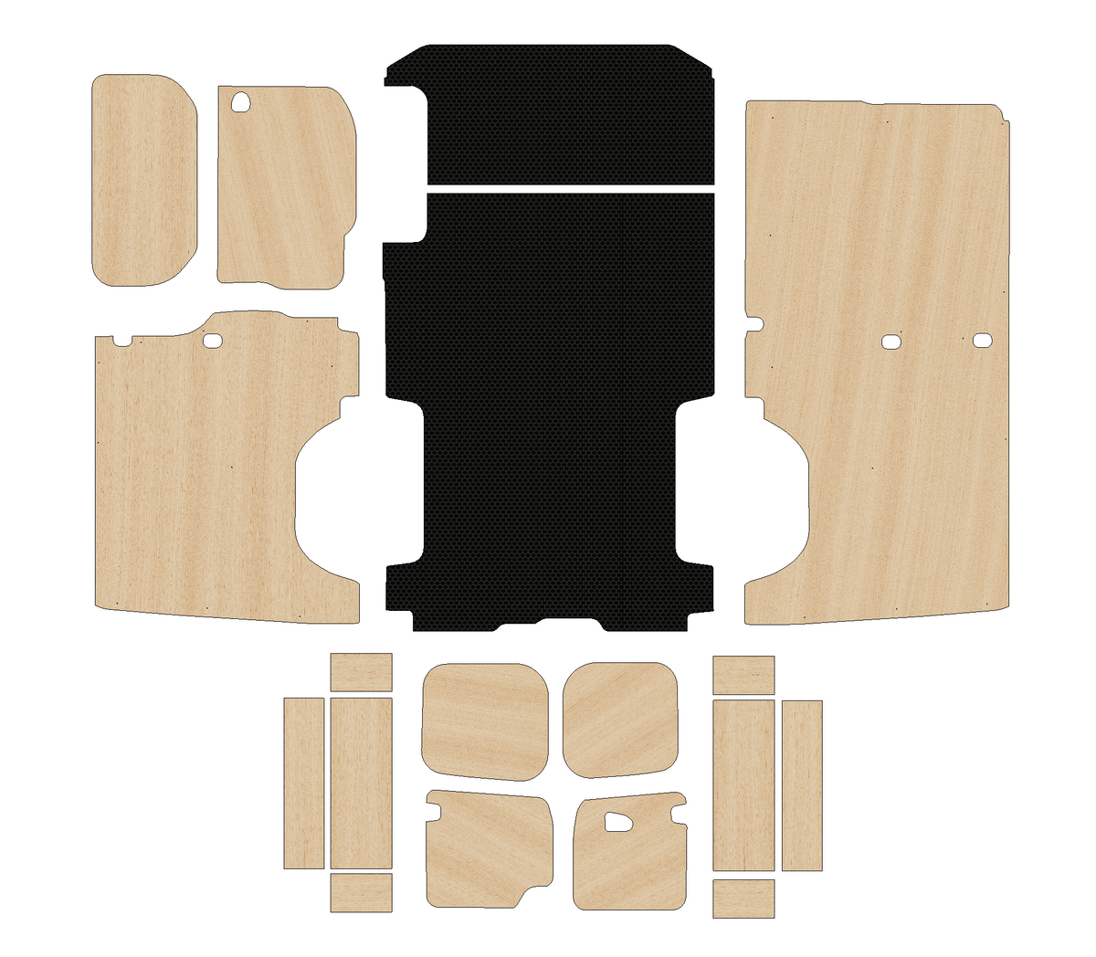Vauxhall Vivaro 2014-2019  - Full Ply Lining Kit