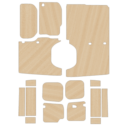 Vauxhall Vivaro 2014-2019  - Full Ply Lining Kit