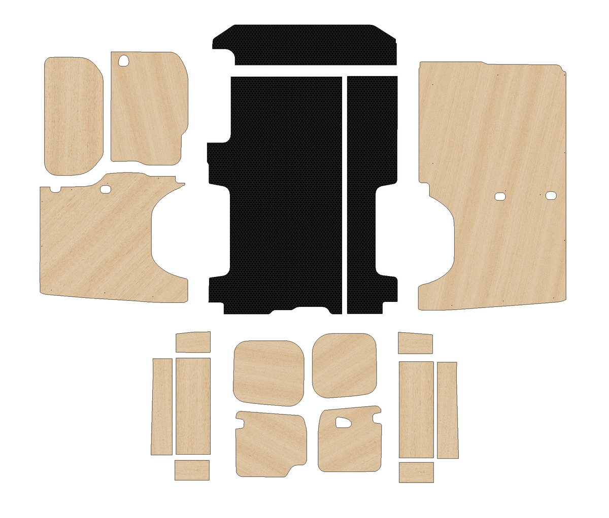 Renault Traffic 2014-Present  - Full Ply Lining Kit