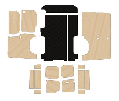Renault Traffic 2014-Present  - Full Ply Lining Kit