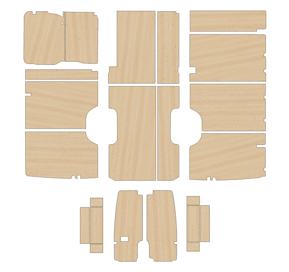 Volkswagen Crafter 2006-17  - Full Ply Lining Kit