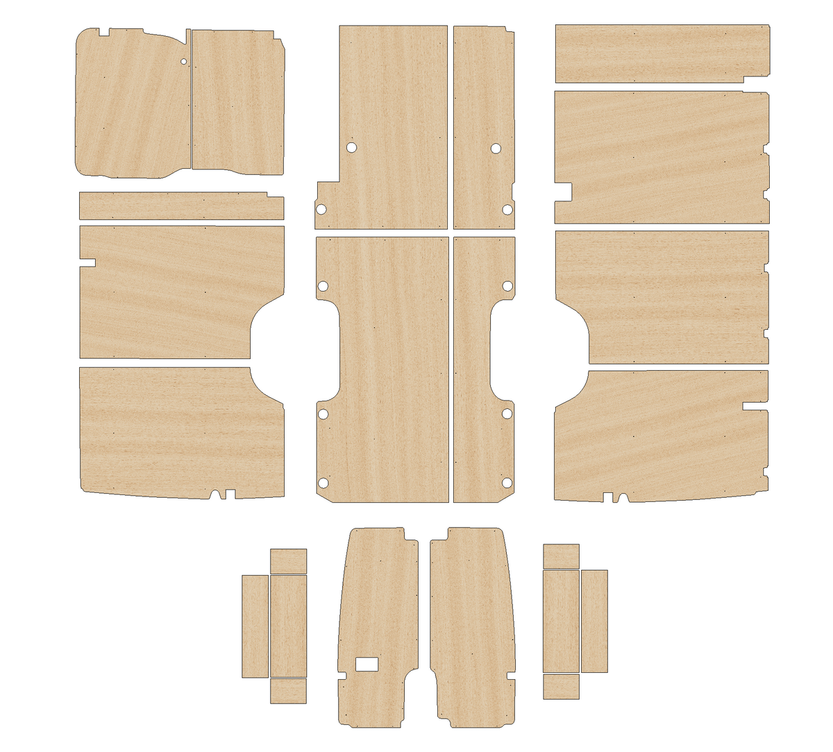 Mercedes Sprinter 2006-17  - Full Ply Lining Kit
