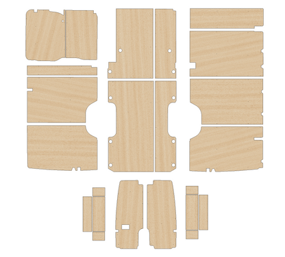 Volkswagen Crafter 2006-17  - Full Ply Lining Kit