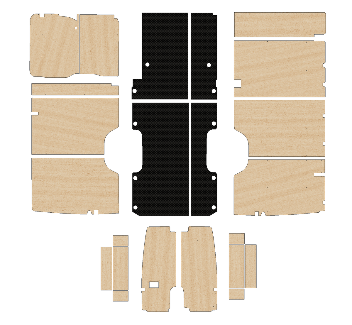 Mercedes Sprinter 2006-17  - Full Ply Lining Kit