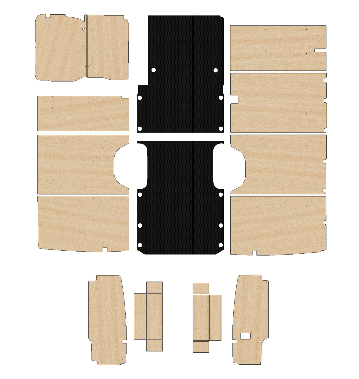 Volkswagen Crafter 2006-17  - Full Ply Lining Kit