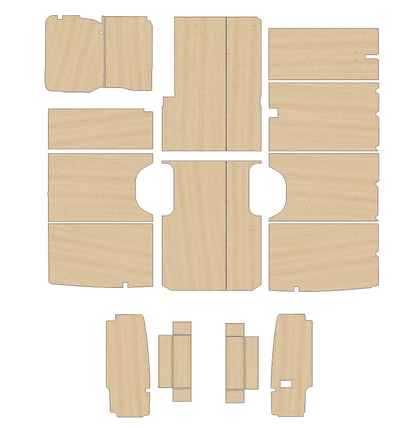 Volkswagen Crafter 2006-17  - Full Ply Lining Kit