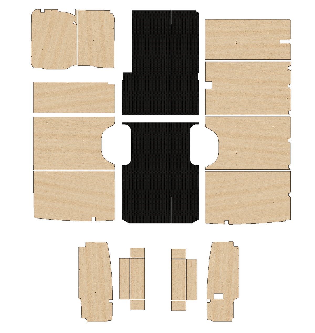 Mercedes Sprinter 2006-17  - Full Ply Lining Kit