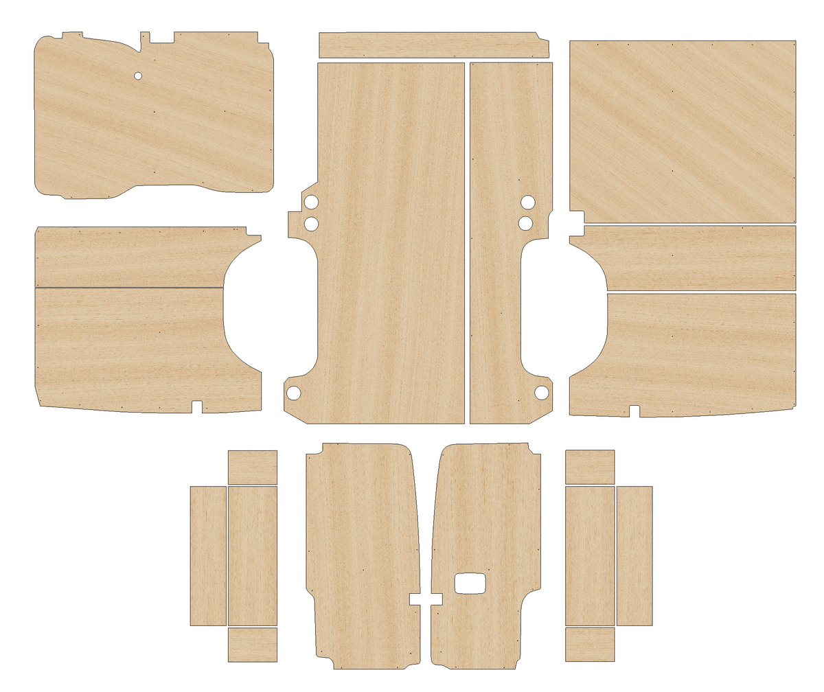 Mercedes Sprinter 2006-17  - Full Ply Lining Kit