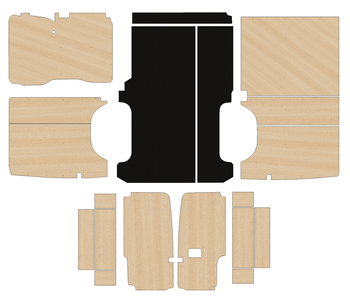 Volkswagen Crafter 2006-17  - Full Ply Lining Kit