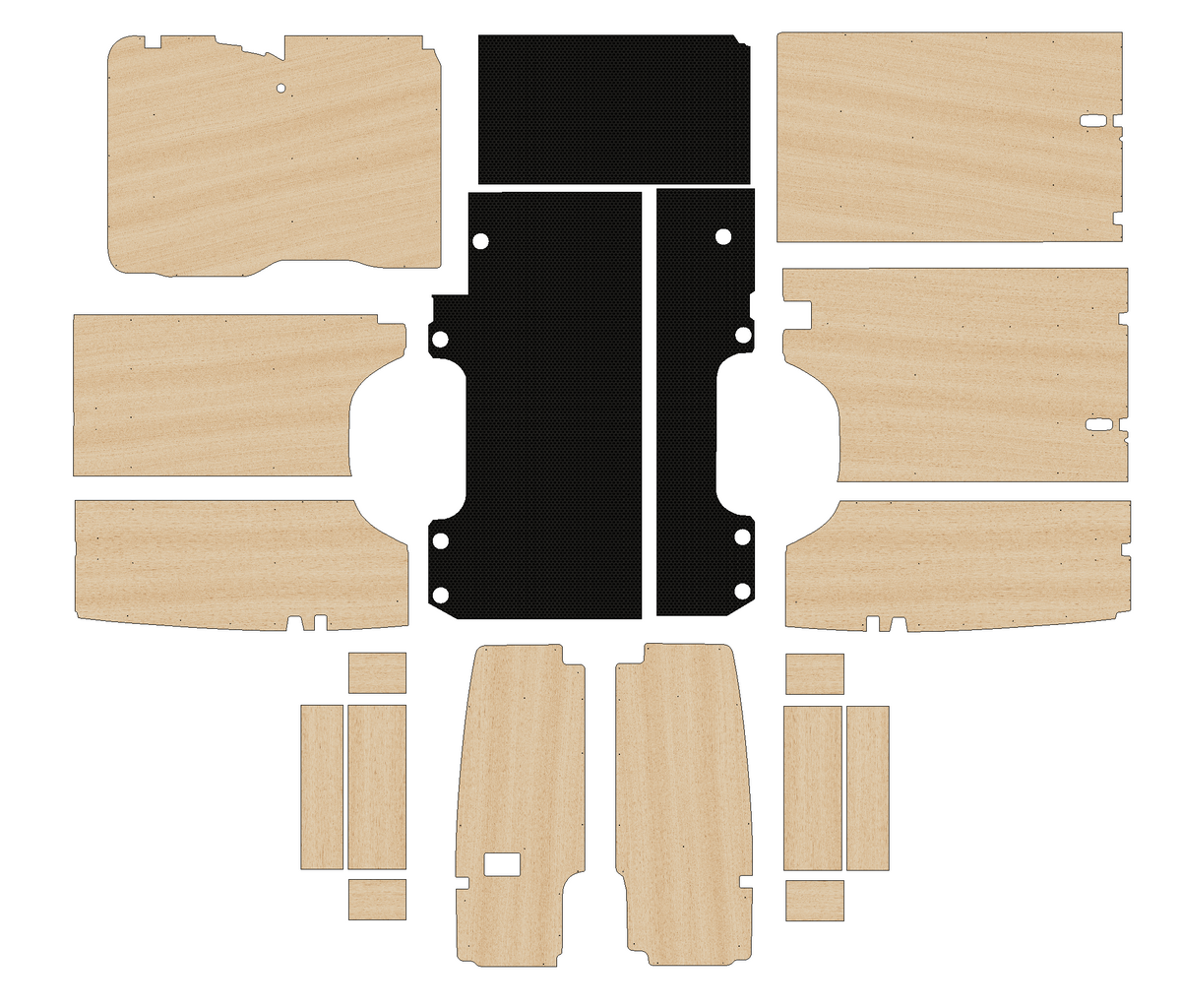 Mercedes Sprinter 2006-17  - Full Ply Lining Kit