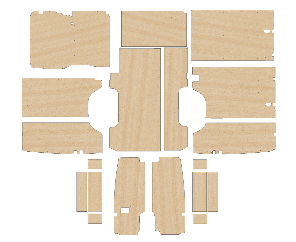 Volkswagen Crafter 2006-17  - Full Ply Lining Kit