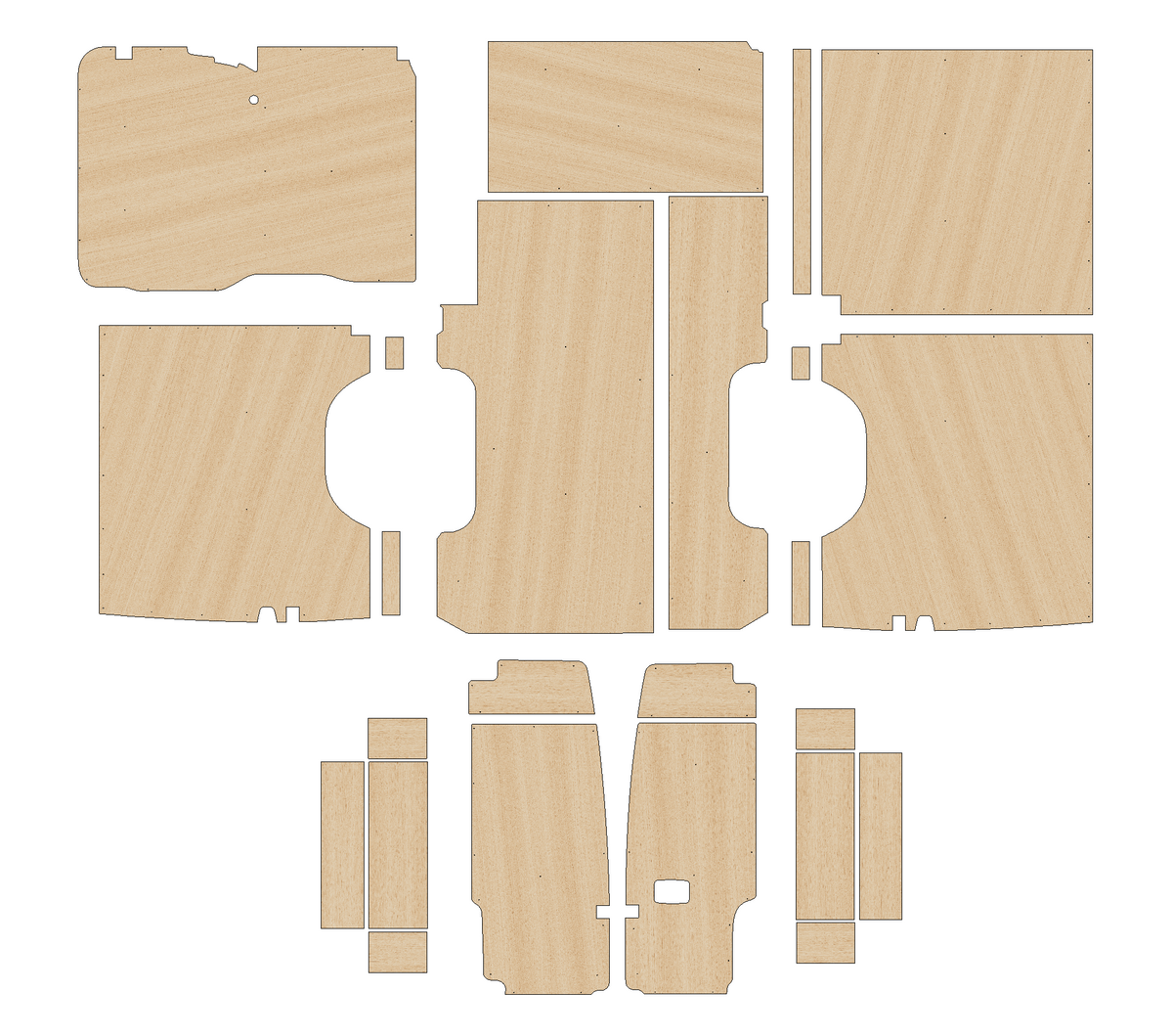 Mercedes Sprinter 2006-17  - Full Ply Lining Kit