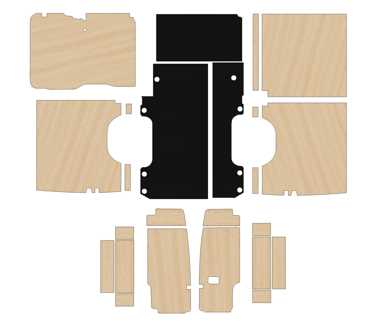 Mercedes Sprinter 2006-17  - Full Ply Lining Kit