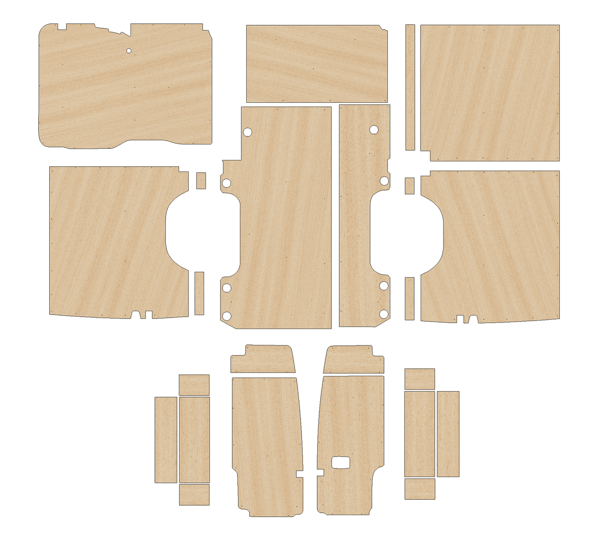 Mercedes Sprinter 2006-17  - Full Ply Lining Kit