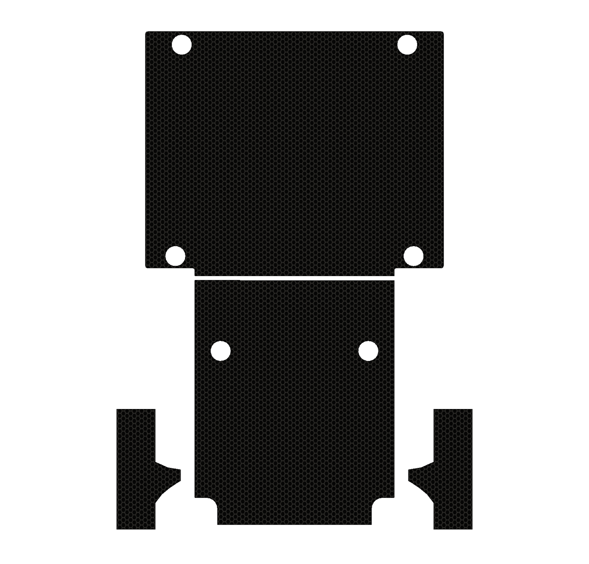 Kia PV5 Cargo 2025 - Present  Birch - Phenolic Hexagrip Faced Flooring Floor - Ply Lining Kit