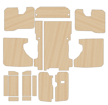 Peugeot Expert 2006-2016 - Full Ply Lining Kit